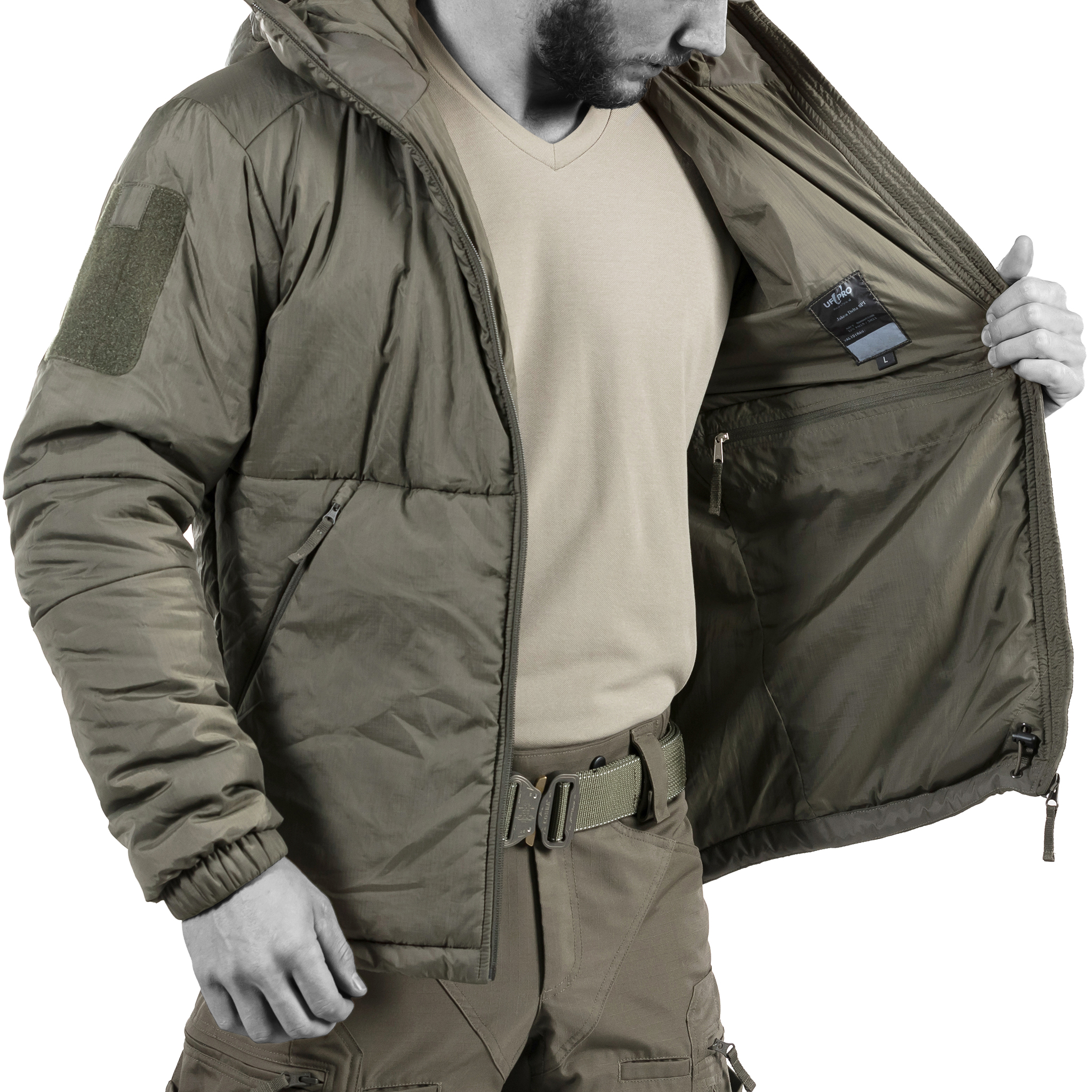 Delta COMPAC Tactical Winter Jacket - Brown Grey