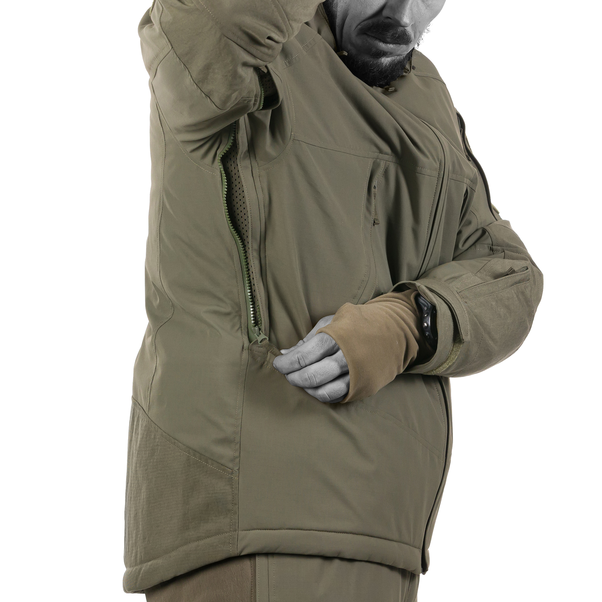 Delta OL  4.0 Tactical Winter Jacket - Brown Grey