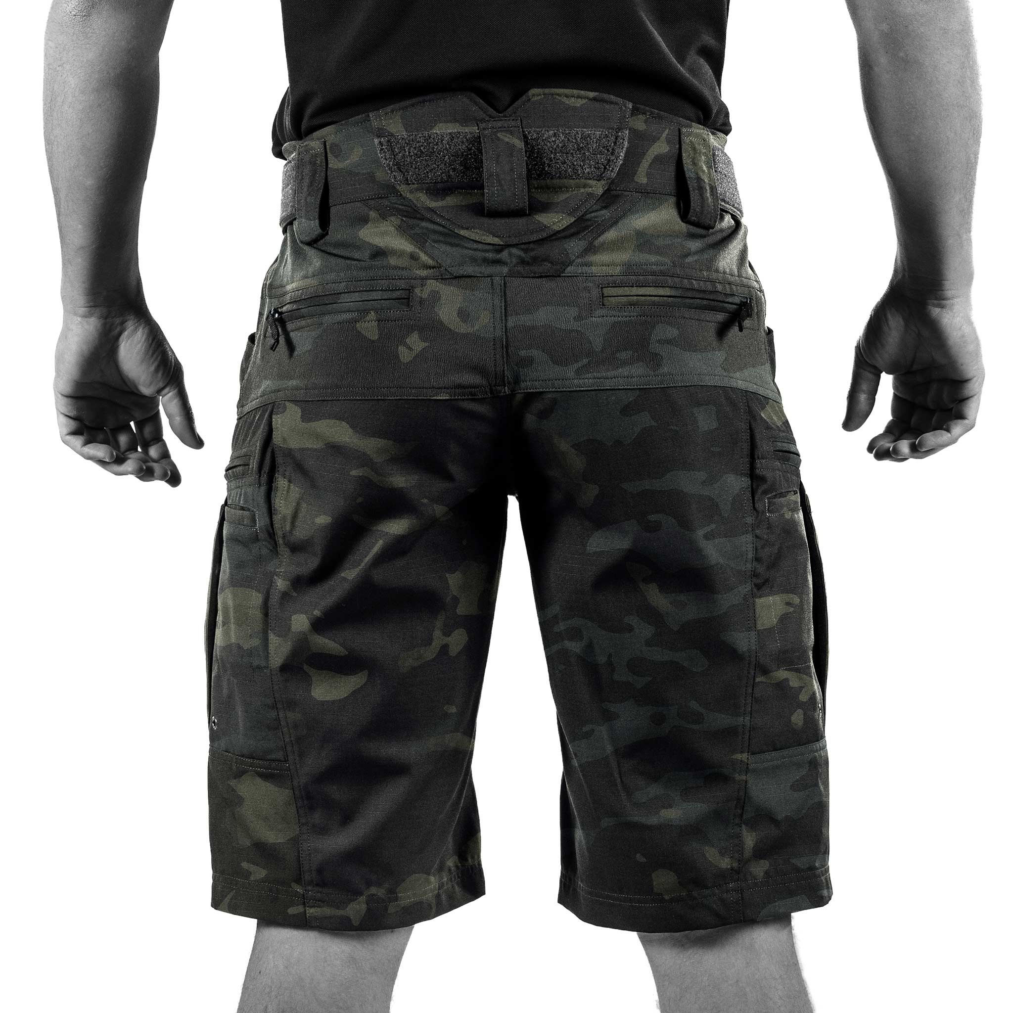 P-40 Tactical Shorts Gen2 - Multicam Black