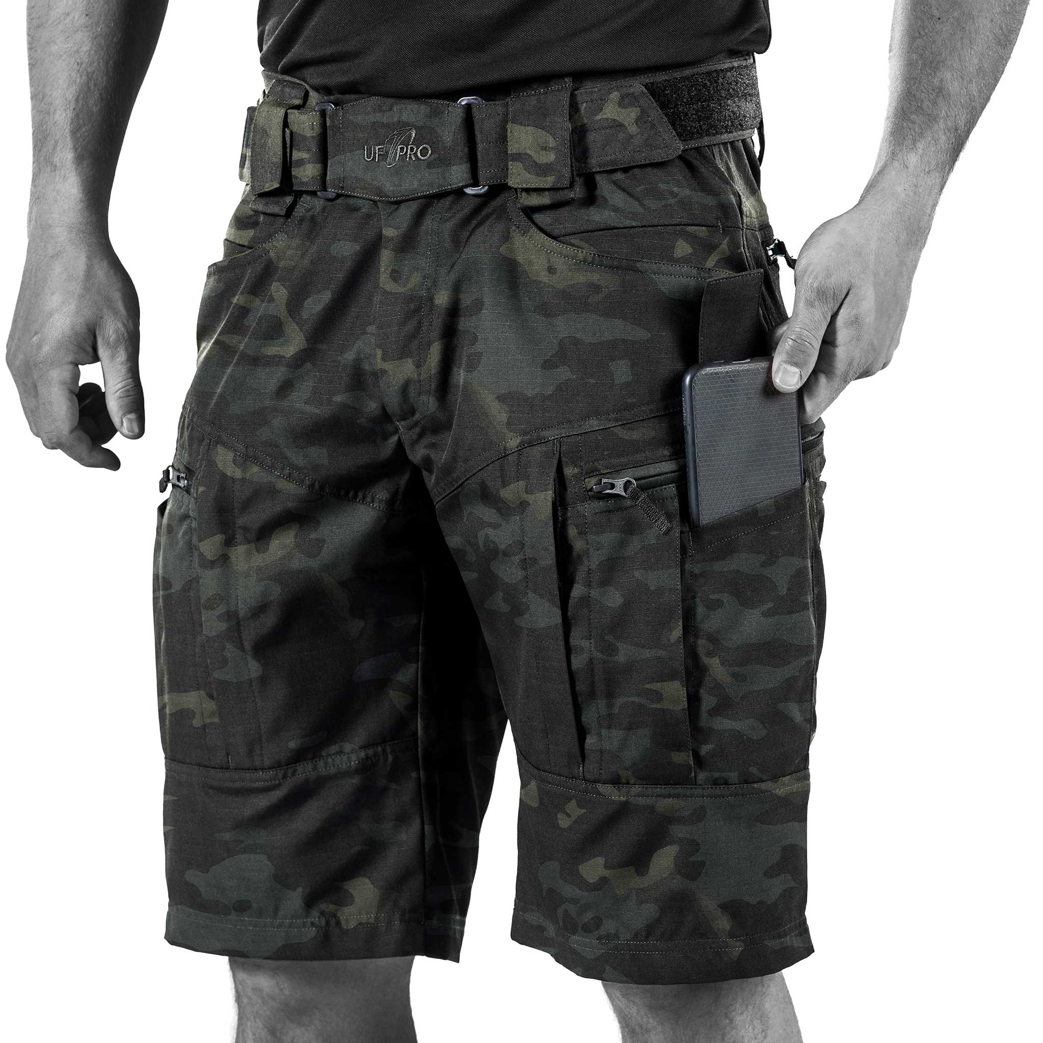 P-40 Tactical Shorts Gen2 - Multicam Black