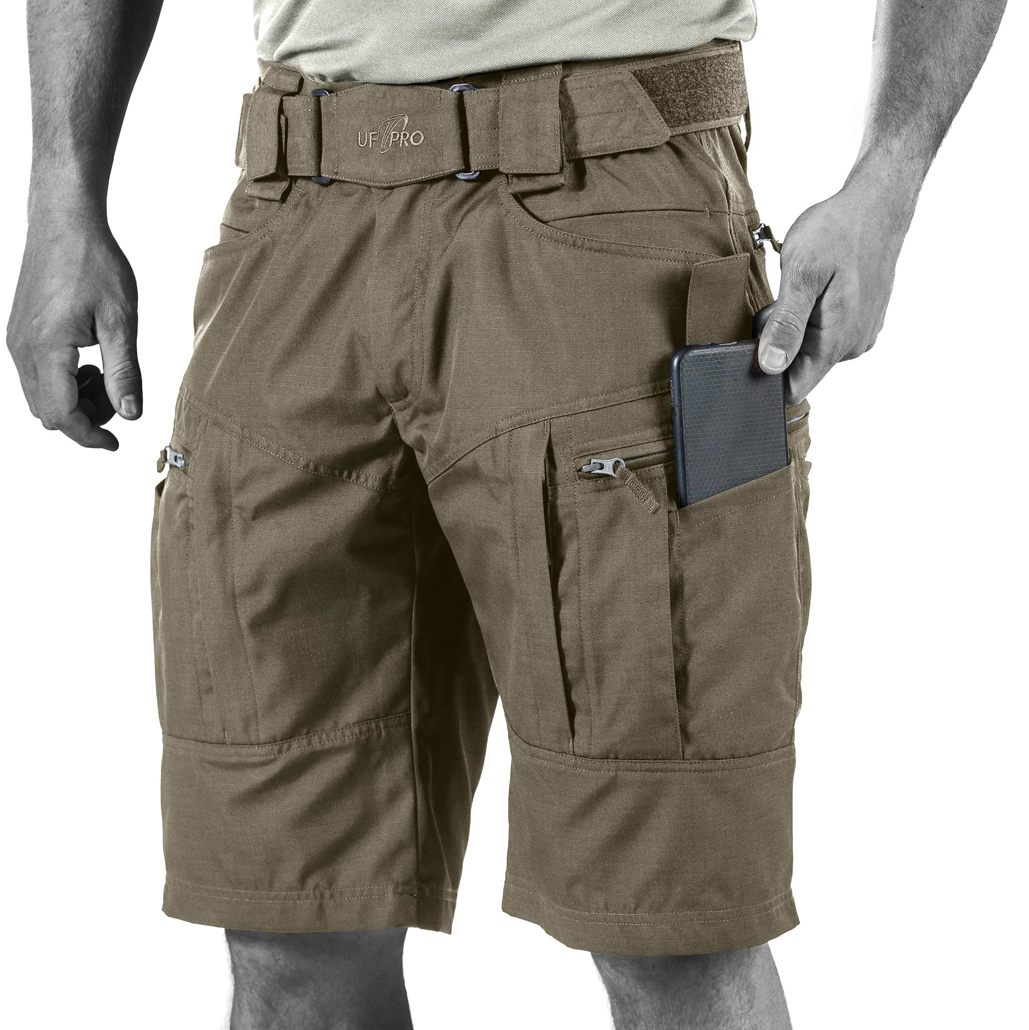 P-40 Tactical Shorts Gen2 - Brown Grey