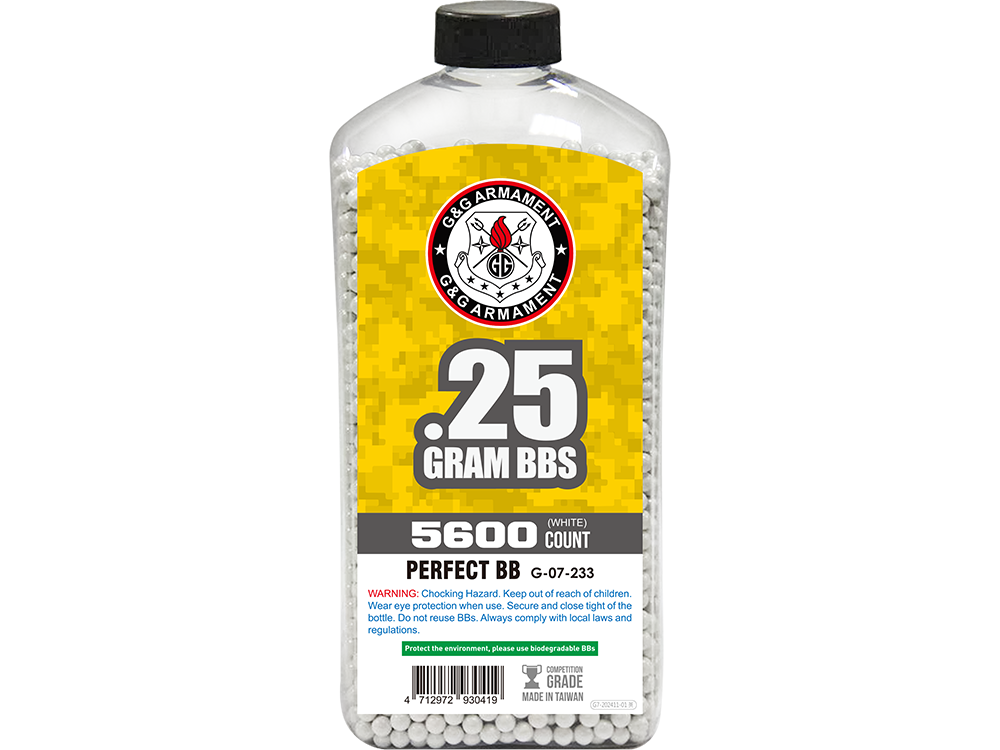 G&G Perfect BB - 0.25 - 5600 Bottle