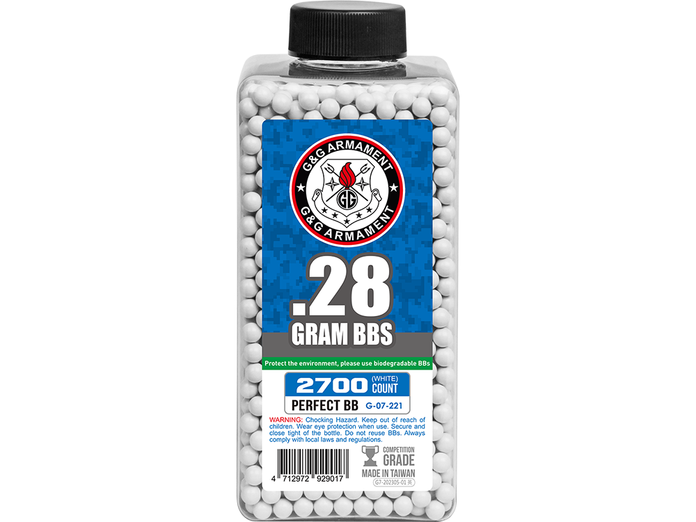 G&G Perfect BB - 0.28 - 2700 Bottle