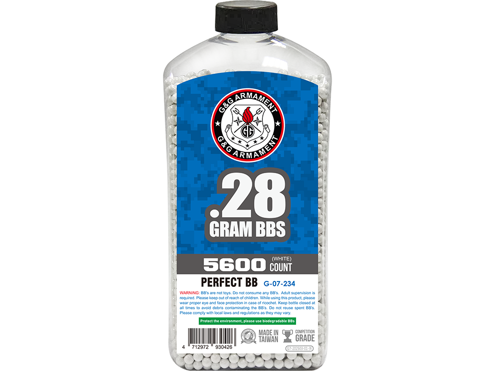 G&G Perfect BB - 0.28 - 5600 Bottle