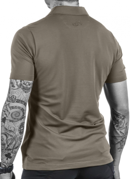 Urban Polo Shirt - Brown Grey