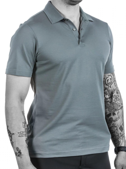Urban Polo Shirt - Steel Grey