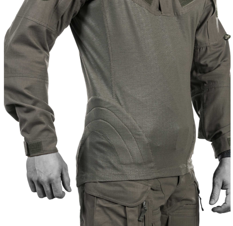 STRIKER X COMBAT SHIRT - Brown Grey