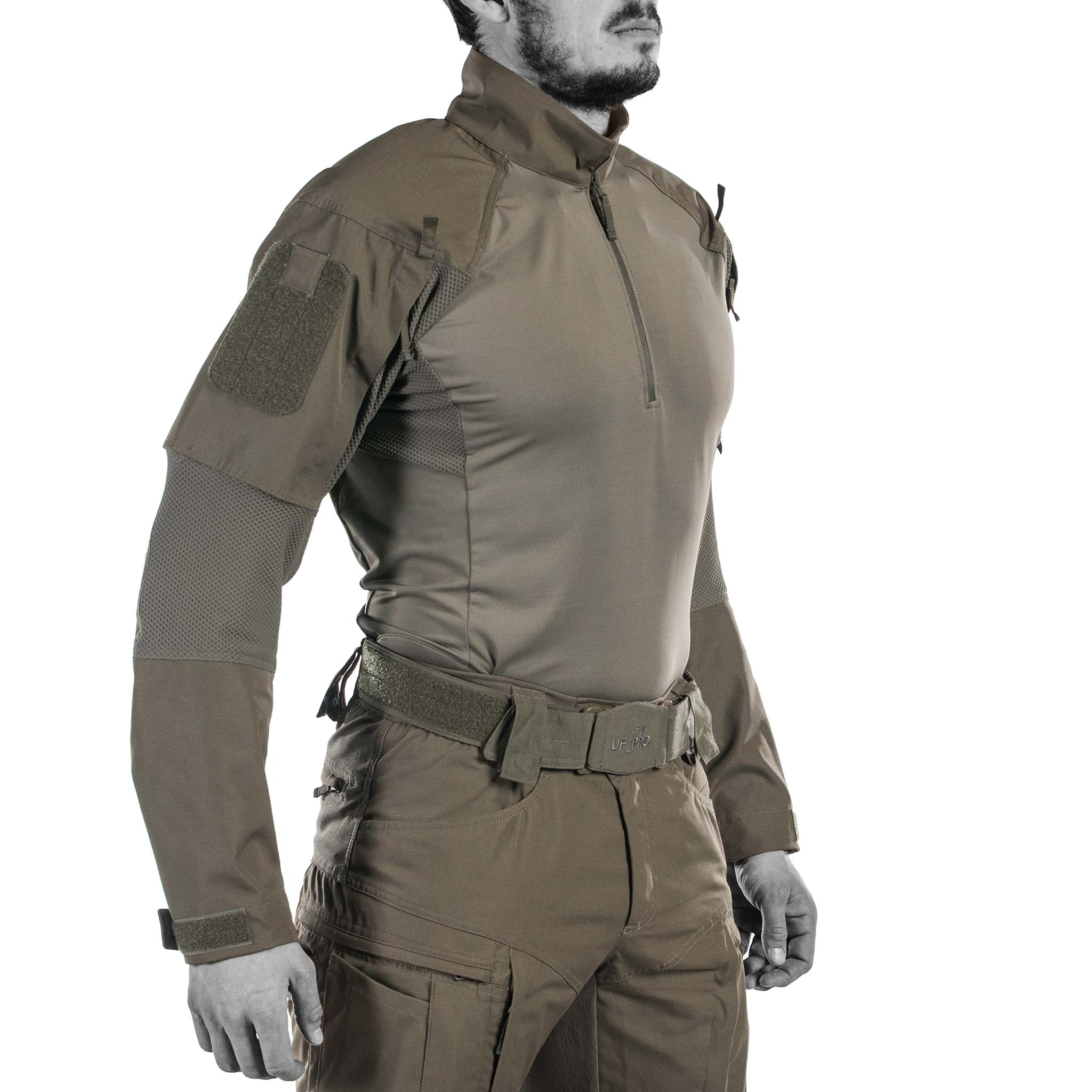 STRIKER XT GEN.3 COMBAT SHIRT - Brown Grey