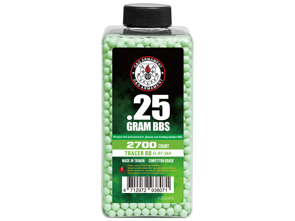 G&G Tracer BB - 0.25 - 2700 Bottle