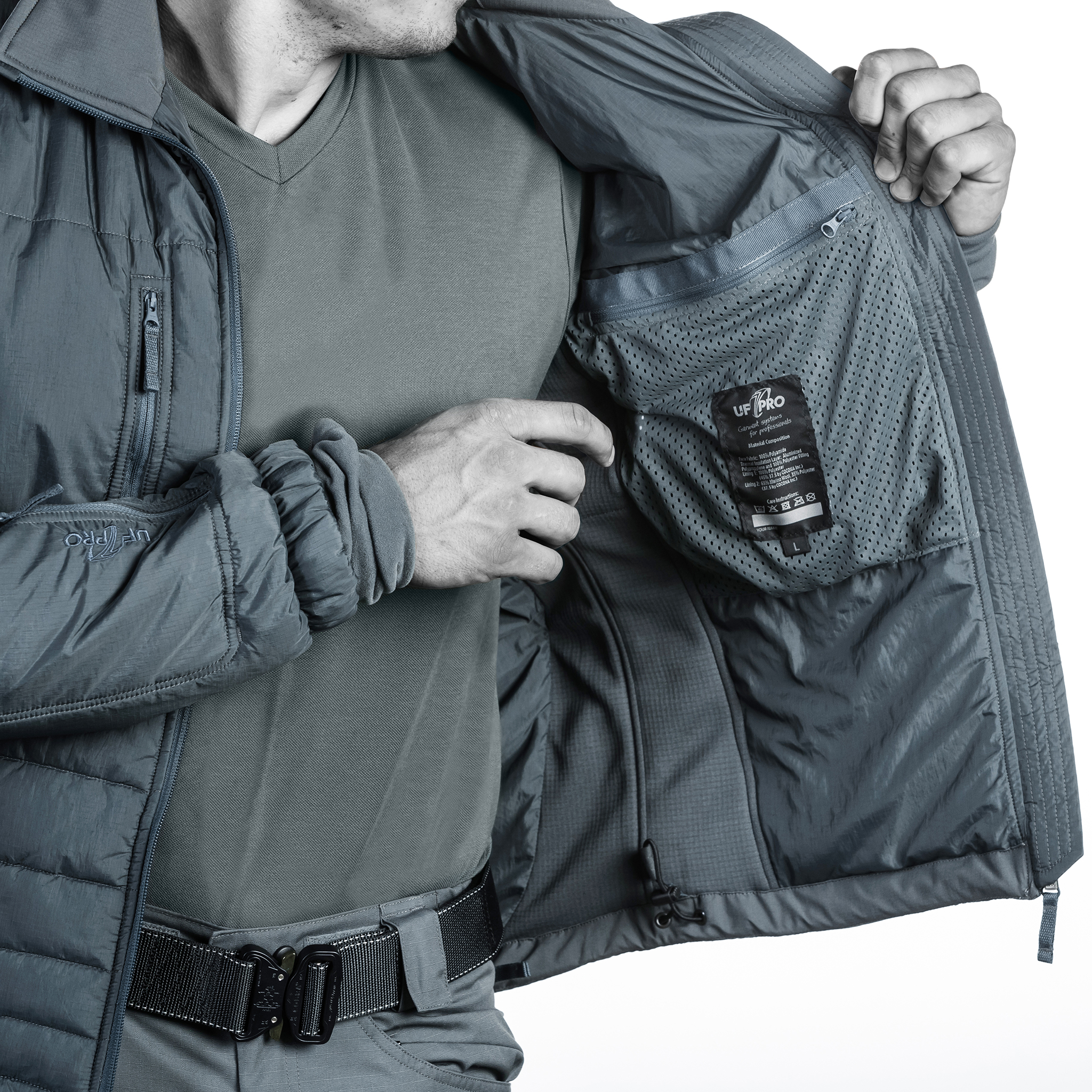 Delta ML Gen2 Tactical Winter Jacket - Steel Grey