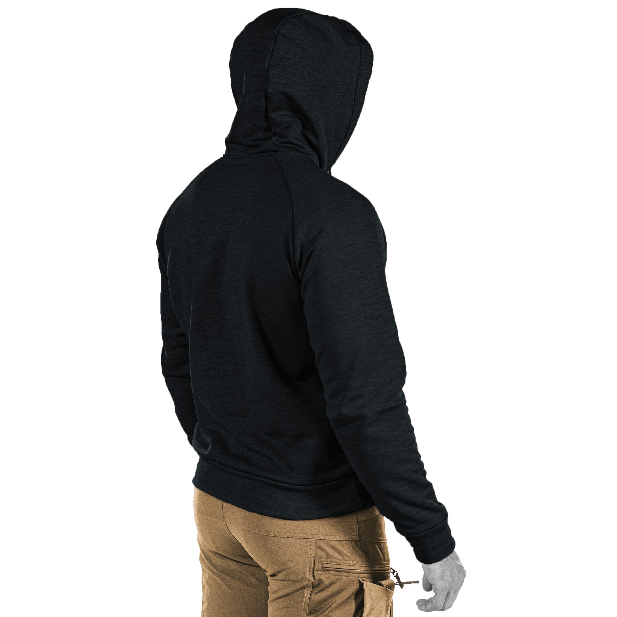 Hawk Raider Functional Hoodie - Black