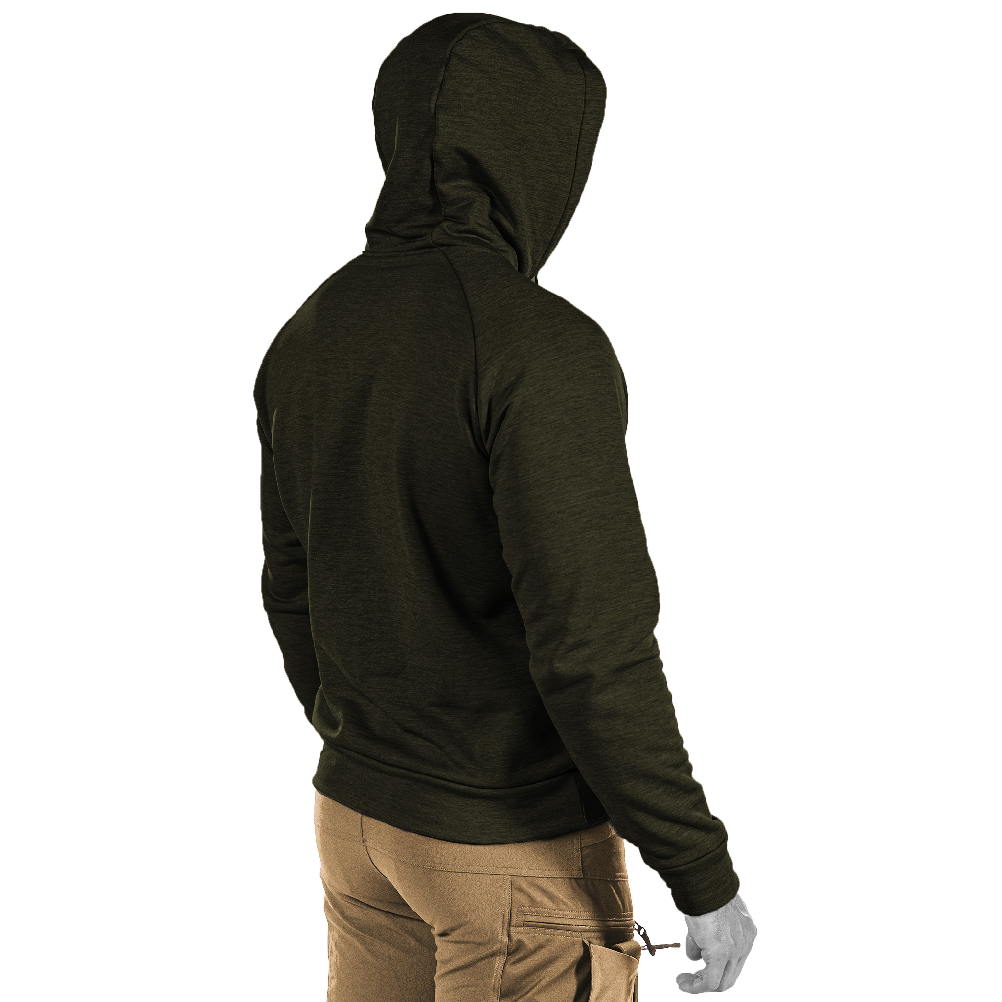 Hawk Raider Functional Hoodie - Dark Brown