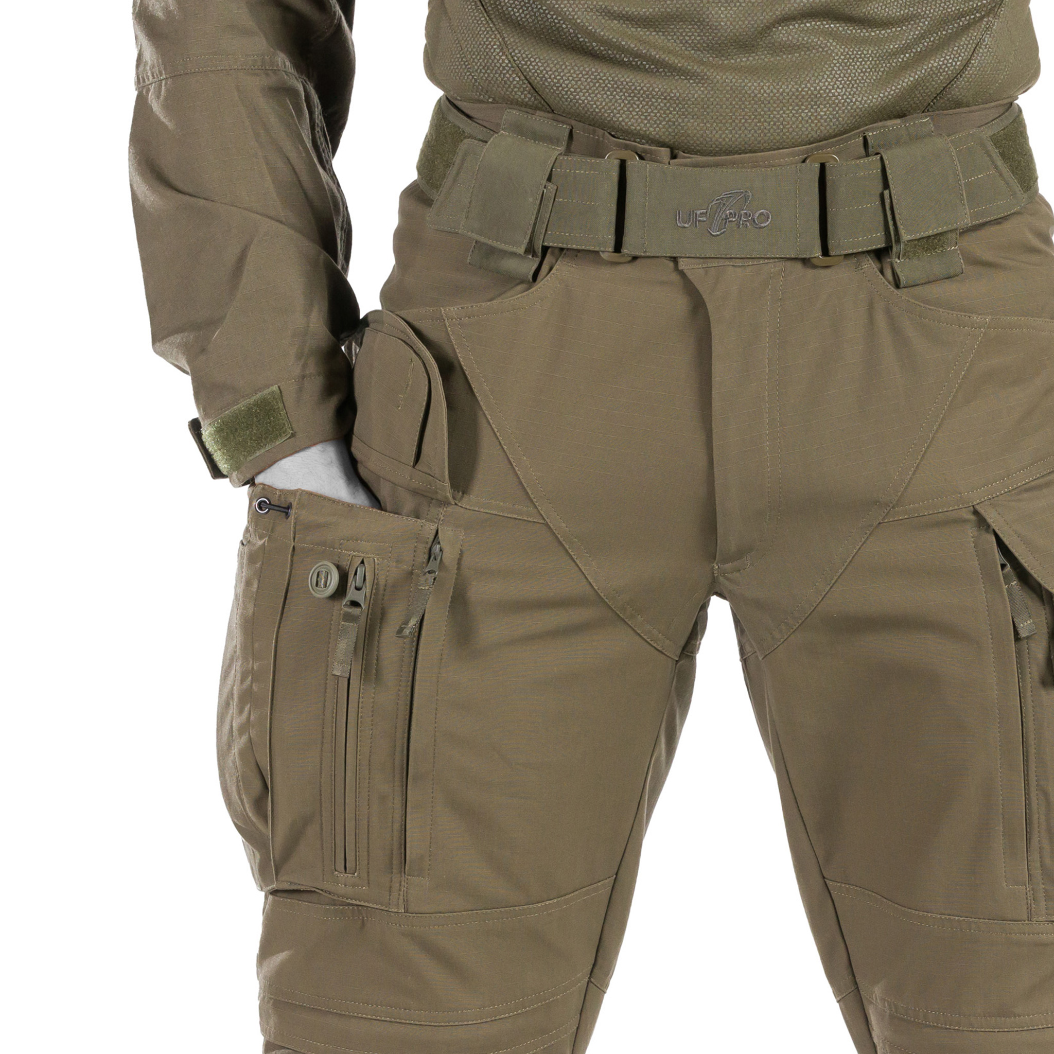 STRIKER X GEN.2 COMBAT PANTS - Brown Grey