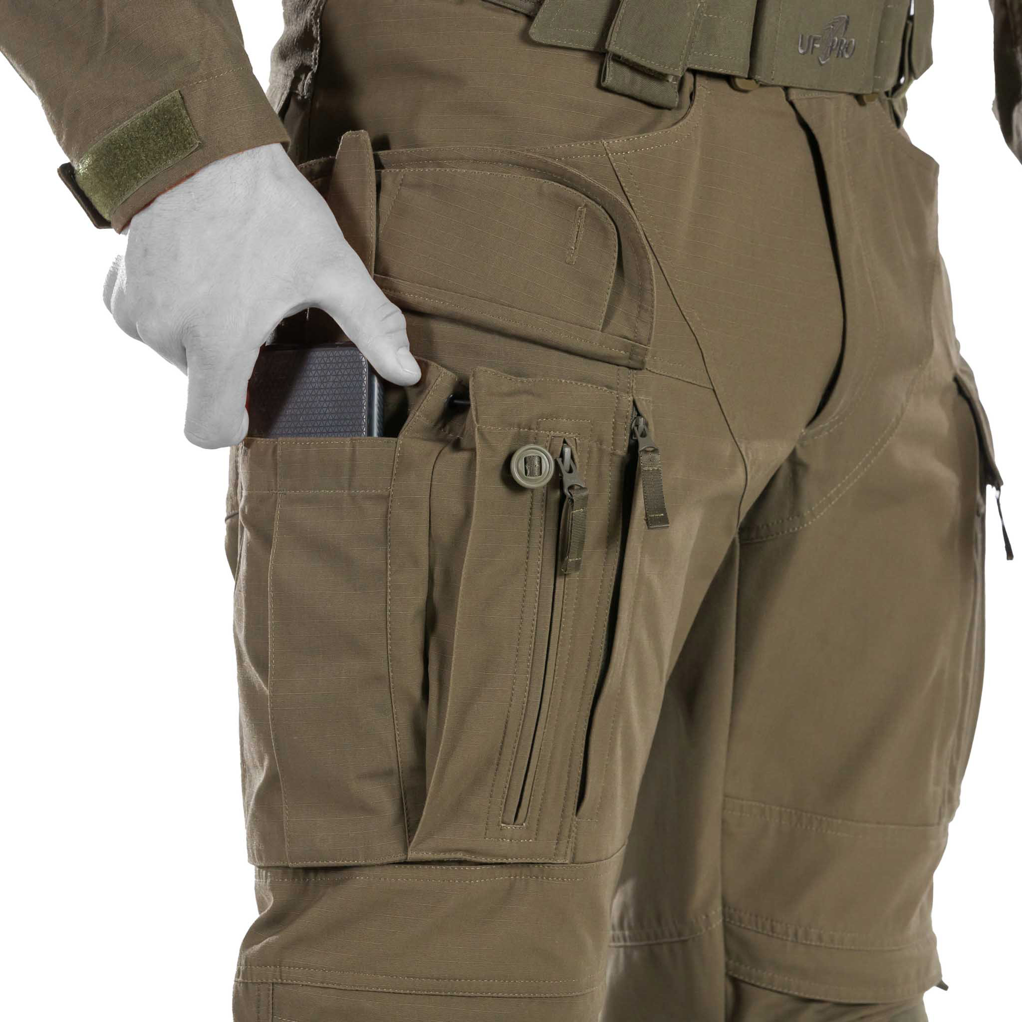 STRIKER X GEN.2 COMBAT PANTS - Brown Grey