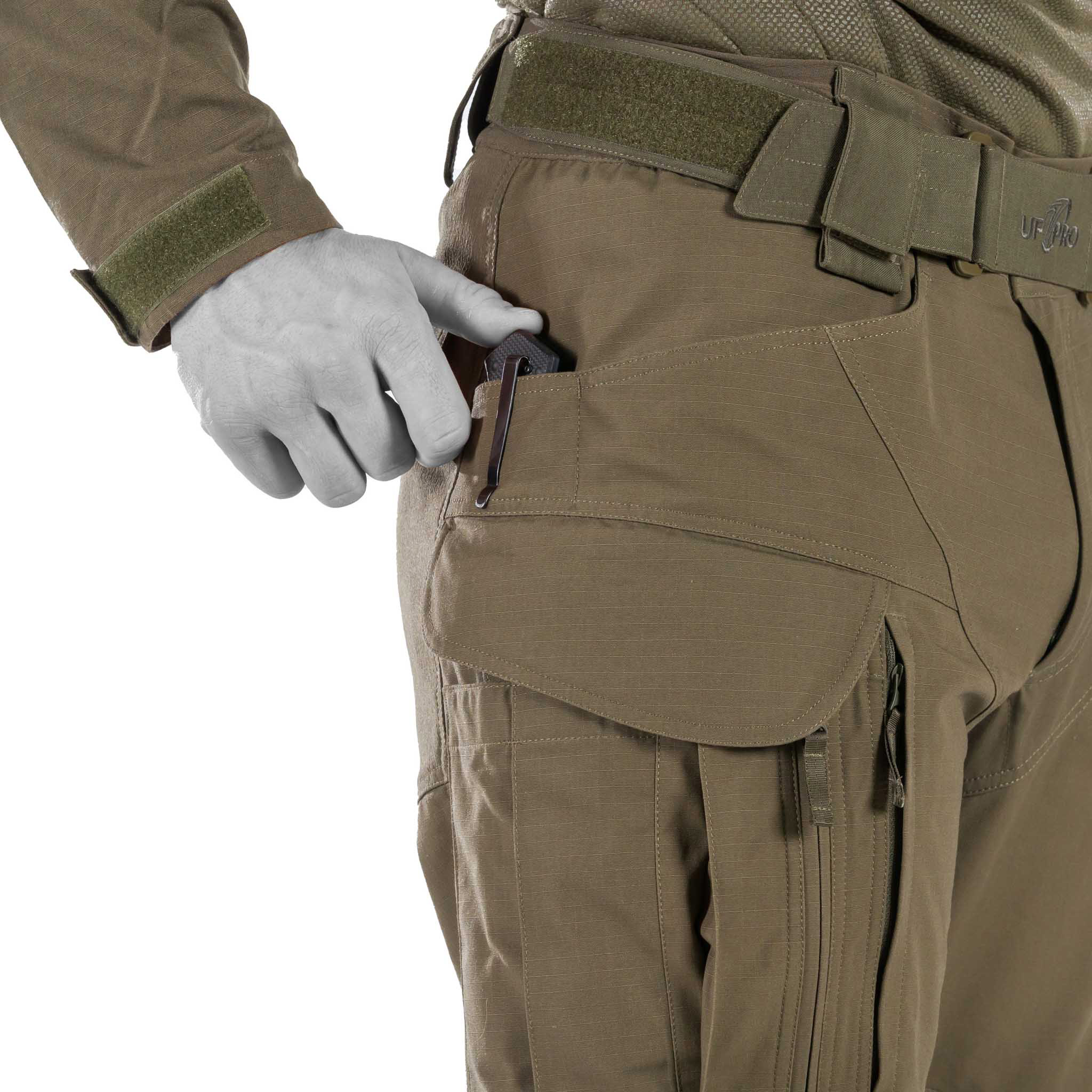 STRIKER X GEN.2 COMBAT PANTS - Brown Grey