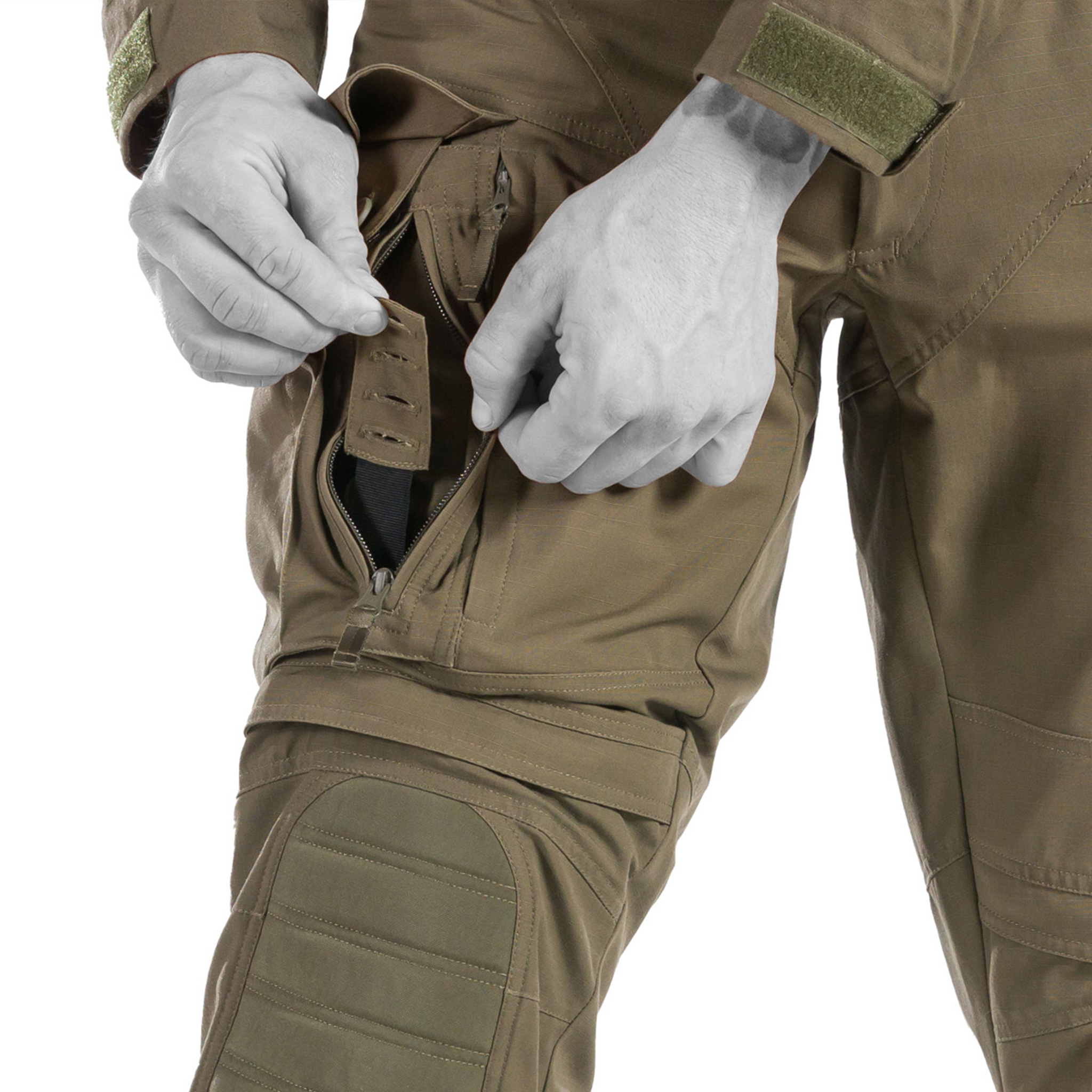 STRIKER X GEN.2 COMBAT PANTS - Brown Grey